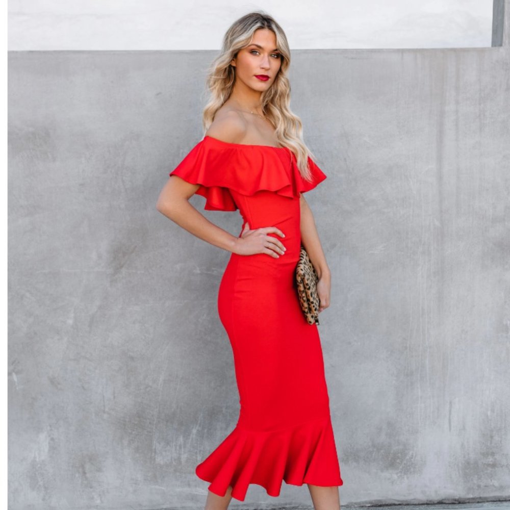 DARIA Midi Dress - Picture 6 of 8